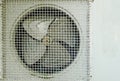 Old fan aircondition Royalty Free Stock Photo
