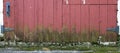 Old Farm Barn Wood Door Panorama Panoramic, Banner Royalty Free Stock Photo