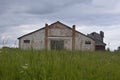 old farm building all forgotten and falling down. Royalty Free Stock Photo