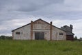 old farm building all forgotten and falling down. Royalty Free Stock Photo