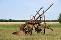 Old farm equipment Royalty Free Stock Photo