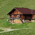 Old farm house in Gsteig bei Gstaad.