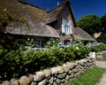 Farm House on the Island of Foehr, Germany Royalty Free Stock Photo