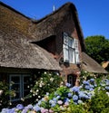 Farm House on the Island of Foehr, Germany Royalty Free Stock Photo