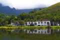 Old Farm house - Panoramic Royalty Free Stock Photo