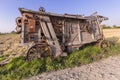 Old farm machine Royalty Free Stock Photo