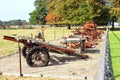 Old farm machinery Royalty Free Stock Photo