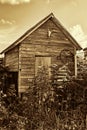 Old farm storage shed Royalty Free Stock Photo