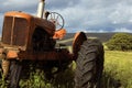 Old farm tractor Royalty Free Stock Photo