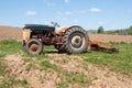 Old farm tractor Royalty Free Stock Photo