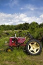 Old Junkyard Farm Tractor Body Parts Royalty Free Stock Photo