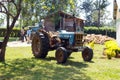 Old farm tractor Royalty Free Stock Photo