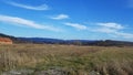 Old farm in a valley Royalty Free Stock Photo