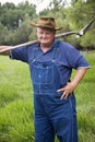 Old Farmer Portrait Royalty Free Stock Photo