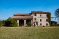 Old farmhouse in the countryside of Emilia Romagna, Italy Royalty Free Stock Photo