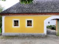 Old Farmhouse in Skanzen museum Hungary Royalty Free Stock Photo