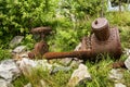 Old farming equipement Royalty Free Stock Photo