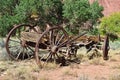 Old rusted farming machines Royalty Free Stock Photo