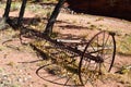 Old rusted farming machines Royalty Free Stock Photo