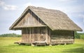 Old farmland building used to keep summer godies, 19th century, Lithuania