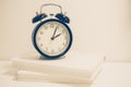 Old fashion alarm clock Royalty Free Stock Photo