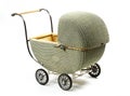 Old fashioned baby carriage Royalty Free Stock Photo