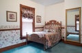 Old Fashioned Bedroom with Antique Walnut Bed