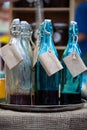 Old-fashioned bottles Royalty Free Stock Photo