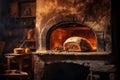 Old-Fashioned Bread Oven Vintage Country Kitchen
