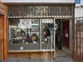 Old fashioned camera repair shop