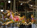 An old fashioned carousel Royalty Free Stock Photo