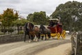 A Old Fashioned Carriage in Ballarat, Australia