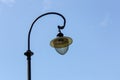 Old-fashioned city street lamp.