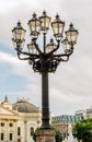 Old-fashioned city street latern