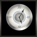 Old fashioned clock. Royalty Free Stock Photo