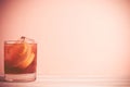 Old fashioned cocktail Royalty Free Stock Photo