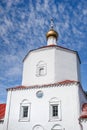 Old fashioned country church on a clear sunny day Royalty Free Stock Photo