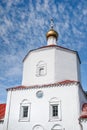 Old fashioned country church on a clear sunny day Royalty Free Stock Photo