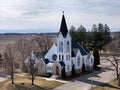 Old fashioned country church Royalty Free Stock Photo