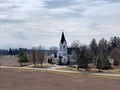 Old fashioned country church Royalty Free Stock Photo