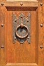 Old-fashioned Door Knocker Royalty Free Stock Photo