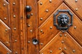 Old fashioned door knocker Royalty Free Stock Photo