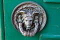 Old fashioned door knocker Royalty Free Stock Photo