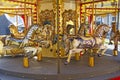 Old fashioned french carousel