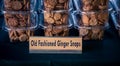 Old fashioned ginger snaps Royalty Free Stock Photo