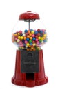 Old fashioned Gum Ball Machine on White Royalty Free Stock Photo