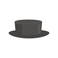 old fashioned Hat icon in flat style