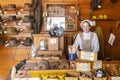 An Old Fashioned Leather Store