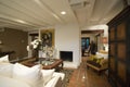 Old Fashioned Living Room In House