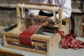 old fashioned loom